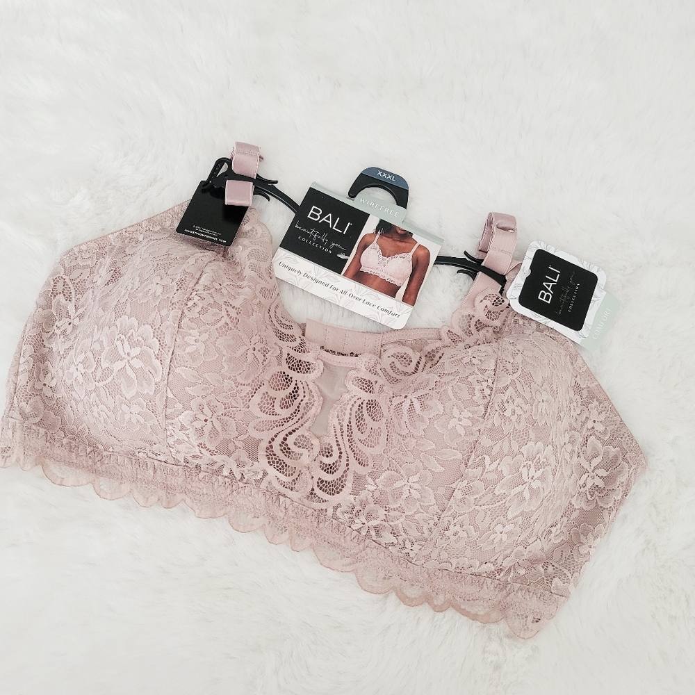 ❤️🔥BALI LACE WIRELESS CONVERTIBLE BRA SIZE 3X - Picture 6 of 8